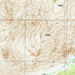 United States Geological Survey Cathedral Rocks, ID (1990, 24000-Scale) digital map