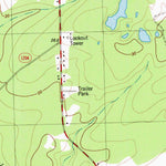 United States Geological Survey Catherine Lake, NC (1980, 24000-Scale) digital map