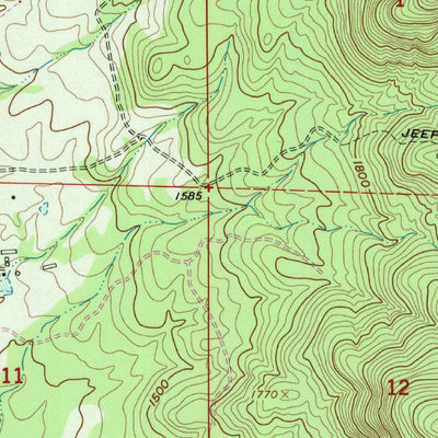United States Geological Survey Catheys Valley, CA (1962, 24000-Scale) digital map