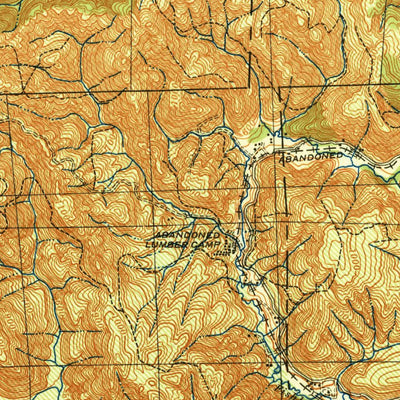 United States Geological Survey Cathlamet, WA-OR (1941, 62500-Scale) digital map