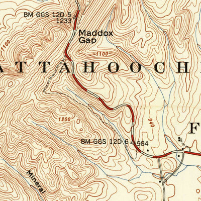 United States Geological Survey Catlett, GA (1947, 24000-Scale) digital map