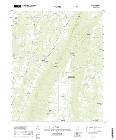 United States Geological Survey Catlett, GA (2020, 24000-Scale) digital map
