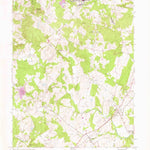 United States Geological Survey Catlett, VA (1966, 24000-Scale) digital map