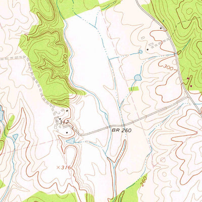 United States Geological Survey Catlett, VA (1966, 24000-Scale) digital map