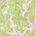 United States Geological Survey Catlettsburg, KY-OH-WV (1968, 24000-Scale) digital map