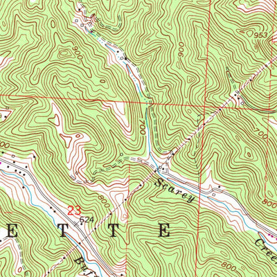 United States Geological Survey Catlettsburg, KY-OH-WV (1968, 24000-Scale) digital map