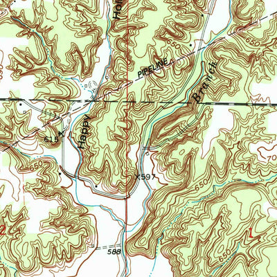 United States Geological Survey Catlin, IN (1978, 24000-Scale) digital map