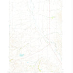 United States Geological Survey Catlin Spring, MT (1971, 24000-Scale) digital map