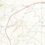 United States Geological Survey Catlin Spring, MT (1971, 24000-Scale) digital map