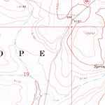 United States Geological Survey Catnip Mountain SE, NV (1966, 24000-Scale) digital map