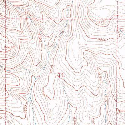 United States Geological Survey Catnip Mountain SE, NV (1966, 24000-Scale) digital map