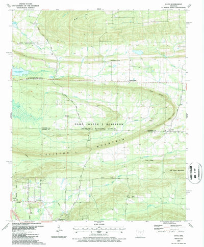 United States Geological Survey Cato, AR (1987, 24000-Scale) digital map