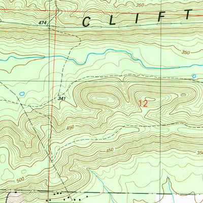 United States Geological Survey Cato, AR (1987, 24000-Scale) digital map