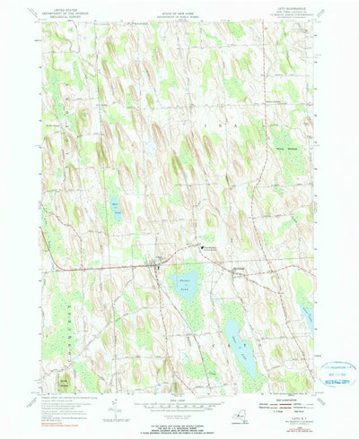 United States Geological Survey Cato, NY (1954, 24000-Scale) digital map