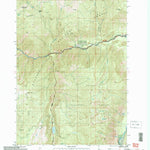 United States Geological Survey Caton Lake, ID (2004, 24000-Scale) digital map