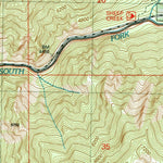 United States Geological Survey Caton Lake, ID (2004, 24000-Scale) digital map