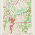 United States Geological Survey Catoosa, OK (1963, 24000-Scale) digital map