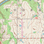 United States Geological Survey Catoosa, OK (1963, 24000-Scale) digital map