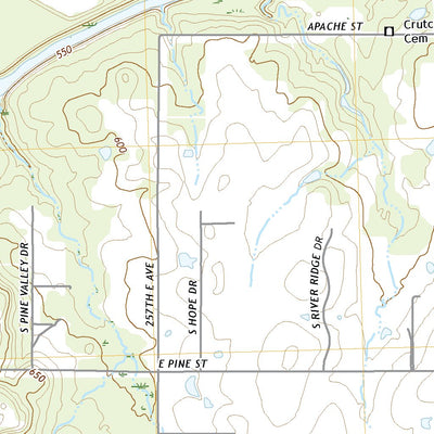 United States Geological Survey Catoosa, OK (2022, 24000-Scale) digital map