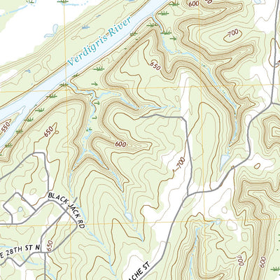 United States Geological Survey Catoosa, OK (2022, 24000-Scale) digital map