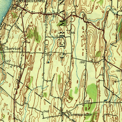 United States Geological Survey Catskill, NY (1938, 62500-Scale) digital map