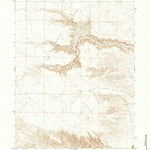 United States Geological Survey Cattail Ranch NE, WY (1963, 24000-Scale) digital map