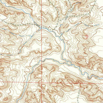 United States Geological Survey Cattail Ranch NE, WY (1963, 24000-Scale) digital map