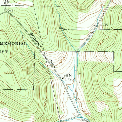 United States Geological Survey Cattaraugus, NY (1963, 24000-Scale) digital map