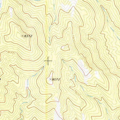 United States Geological Survey Cattle Camp Spring, NV (1973, 24000-Scale) digital map