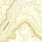 United States Geological Survey Cattle Canyon, AZ (1970, 24000-Scale) digital map