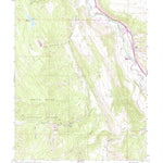 United States Geological Survey Cattle Creek, CO (1961, 24000-Scale) digital map