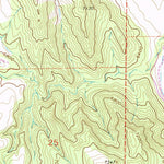 United States Geological Survey Cattle Creek, CO (1961, 24000-Scale) digital map