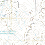 United States Geological Survey Cattle Gulch, CO (2022, 24000-Scale) digital map