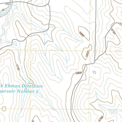 United States Geological Survey Cattle Gulch, CO (2022, 24000-Scale) digital map