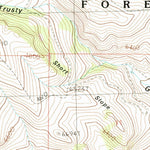 United States Geological Survey Cattle Gulch, MT (1988, 24000-Scale) digital map