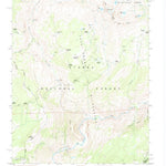 United States Geological Survey Cattle Mountain, CA (1992, 24000-Scale) digital map
