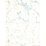 United States Geological Survey Caucomgomoc Lake, ME (1954, 62500-Scale) digital map