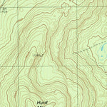 United States Geological Survey Caucomgomoc Lake West, ME (1989, 24000-Scale) digital map