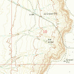 United States Geological Survey Caudill Ranch, NM (1973, 24000-Scale) digital map
