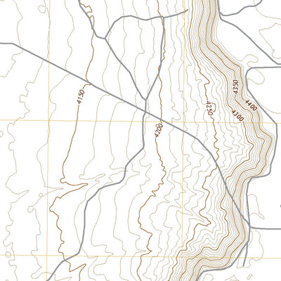 United States Geological Survey Caudill Ranch, NM (2020, 24000-Scale) digital map