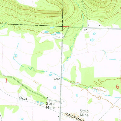 United States Geological Survey Caulksville, AR (1966, 24000-Scale) digital map