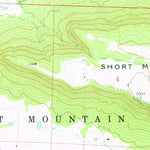 United States Geological Survey Caulksville, AR (1966, 24000-Scale) digital map