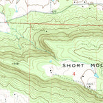 United States Geological Survey Caulksville, AR (1993, 24000-Scale) digital map