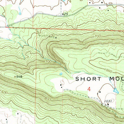 United States Geological Survey Caulksville, AR (1993, 24000-Scale) digital map