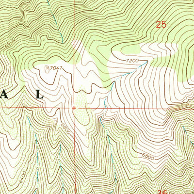 United States Geological Survey Causey Dam, UT (1964, 24000-Scale) digital map