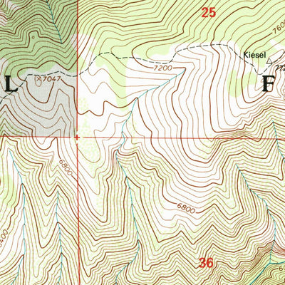United States Geological Survey Causey Dam, UT (1998, 24000-Scale) digital map