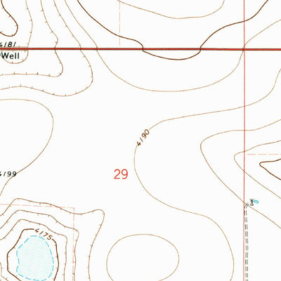 United States Geological Survey Causey West, NM (1972, 24000-Scale) digital map