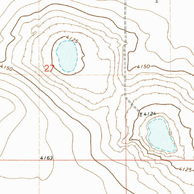 United States Geological Survey Causey West, NM (1972, 24000-Scale) digital map