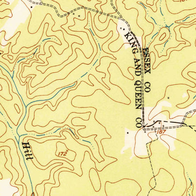 United States Geological Survey Cauthornville, VA (1951, 24000-Scale) digital map