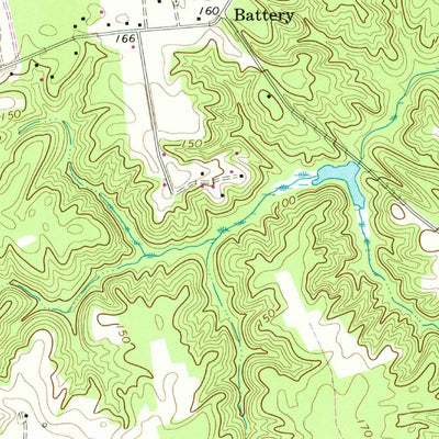 United States Geological Survey Cauthornville, VA (1968, 24000-Scale) digital map